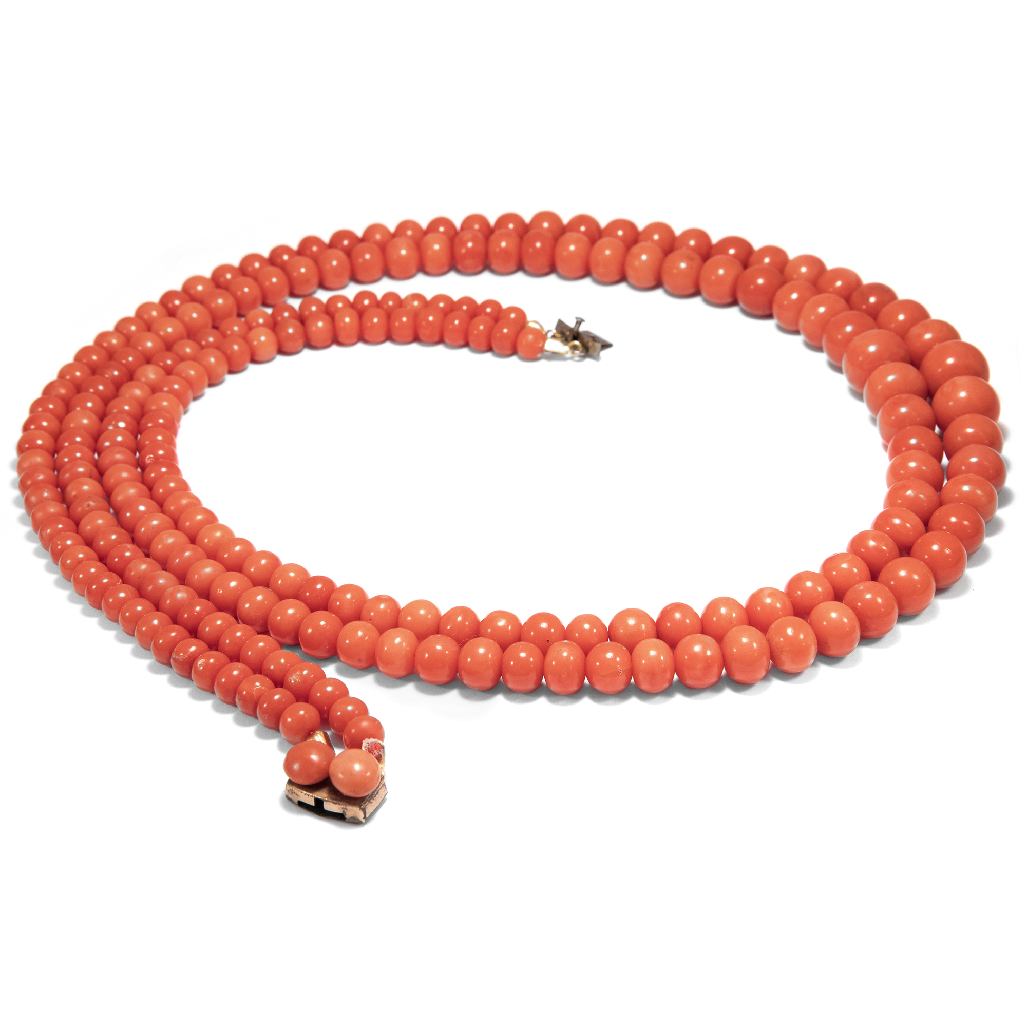 605130-hofer-antikschmuck-Umwerfendes-Collier-aus-grossen-italienischen-Korallen-in-zwei-Straengen-um-1920-Vacanze-a-Capri_2