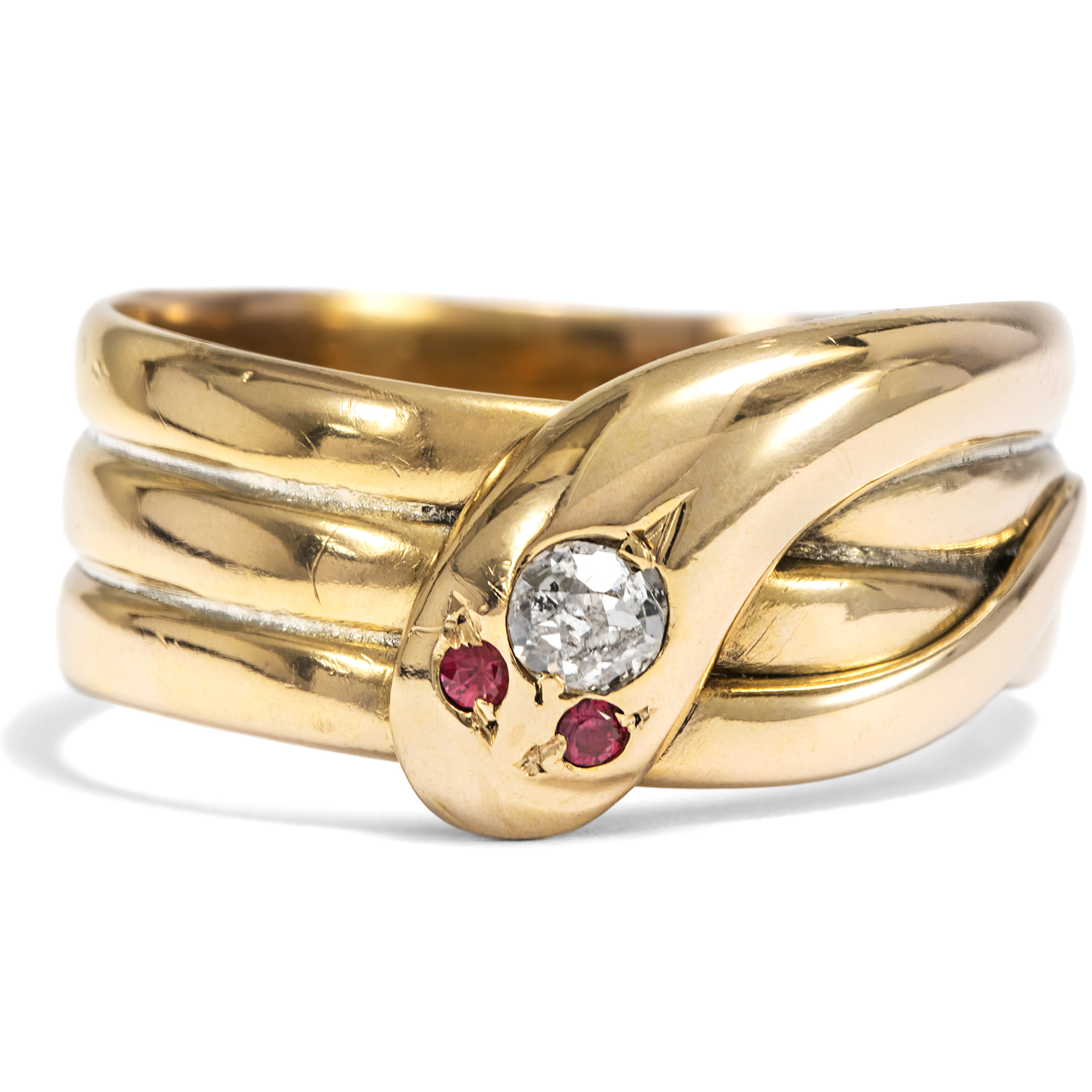 626577-hofer-antikschmuck-Viktorianischer-Schlangenring-aus-Rosegold-mit-Diamant-und-Rubinen-datiert-1897-Um-den-Finger-gewickelt_1