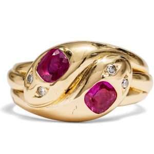 626607-hofer-antikschmuck-Phantastischer-Schlangenring-mit-Rubinen-aus-Burma-und-Diamanten-London-1912-Hueter-zweier-Herzen_2