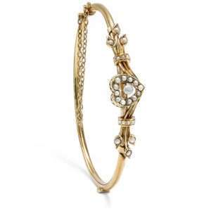 626669-hofer-antikschmuck-Antiker-Armreif-mit-Saatperlen-in-Gold-um-1895-Herzenssache_1