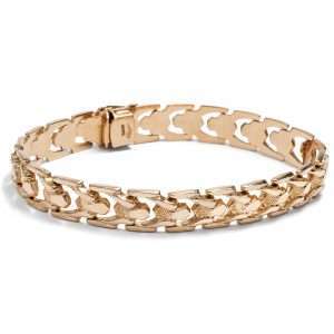 627224-hofer-antikschmuck-Schoenes-vintage-Armband-aus-hochkaraetigem-Rosegold-Vicenza-um-1960-Oro-Italiano