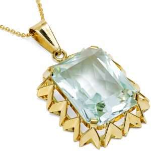627286-hofer-antikschmuck-Kraftvoller-Midcentury-Anhaenger-mit-Aquamarin-in-Gold-um-1960-Meerwert_5
